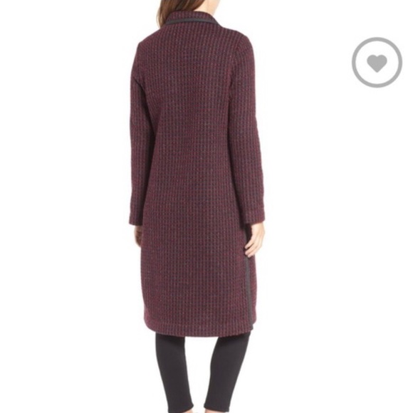 Diane von Furstenberg Wool-blend Tweed Coat (size small) - Picture 3 of 14